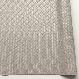 Grey small basket weave textured vinyl