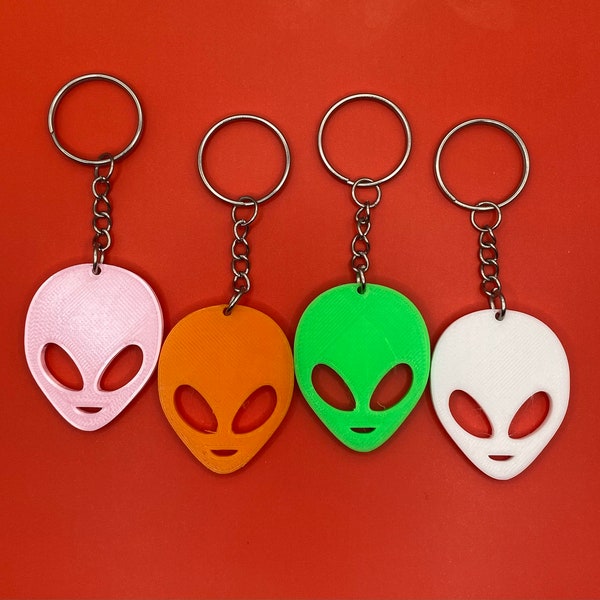Alien Keychain Etsy