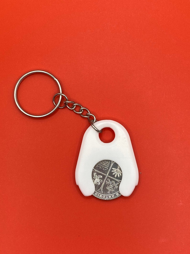 Aldi Quarter Holder Keychain Quarter Holder Aldi Shoppers Etsy