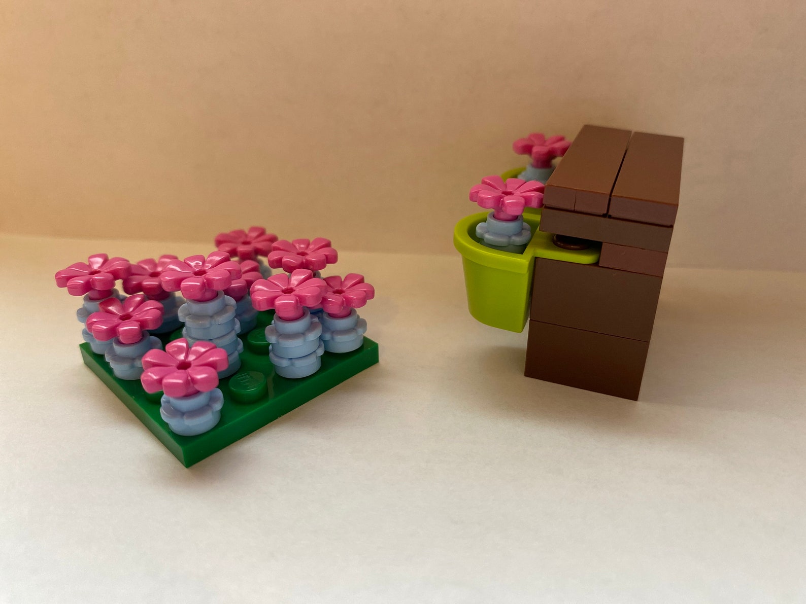 LEGO Flower Garden and Flower Pot Window Etsy
