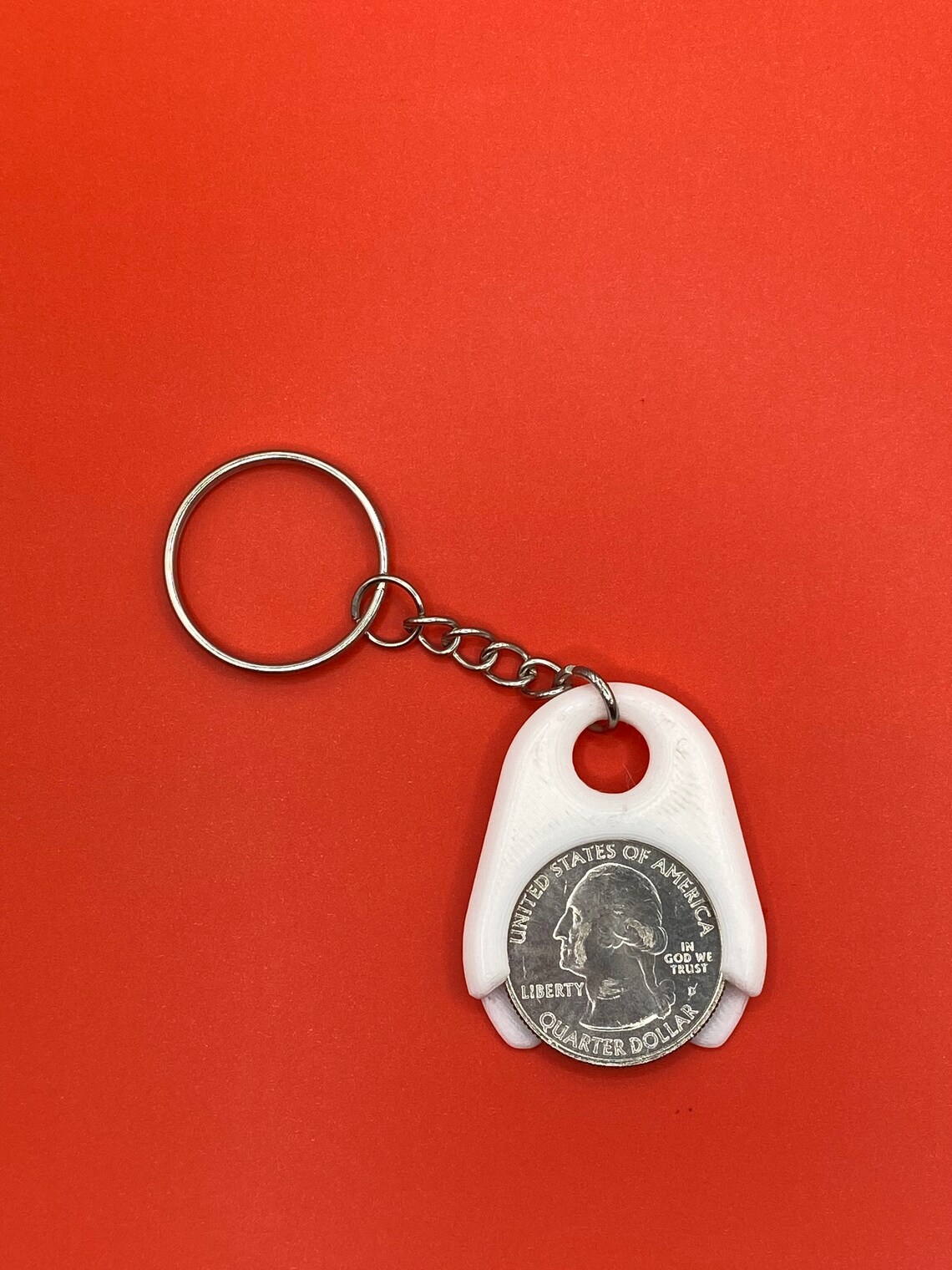 Aldi Quarter Holder Keychain Quarter Holder Aldi Shoppers Etsy