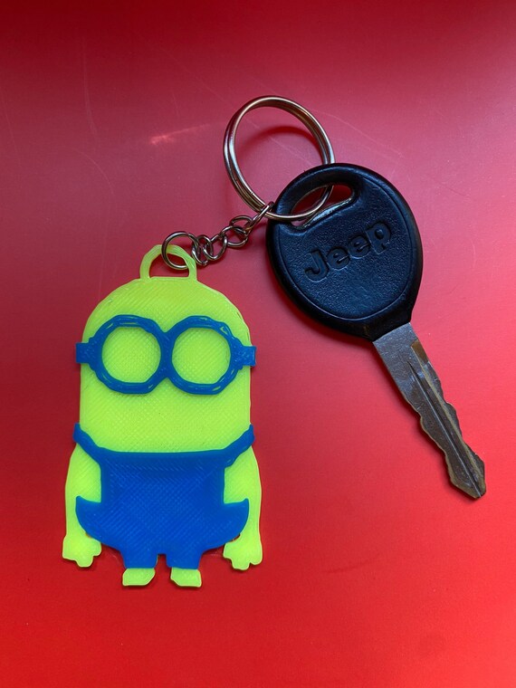Minion Keychain Minions Rise of Gru Despicable Me Minion Etsy