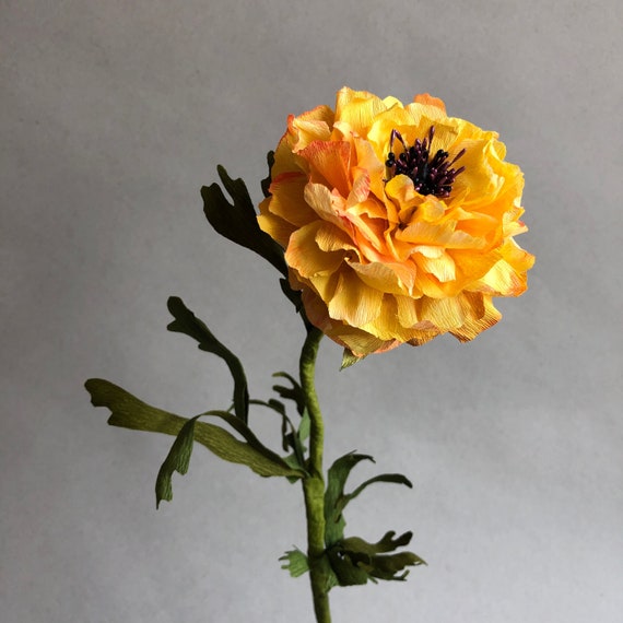 Floral & Garden Crafts Floral Arranging Firecracker Penstemon Wildflower Double stem crepe paper