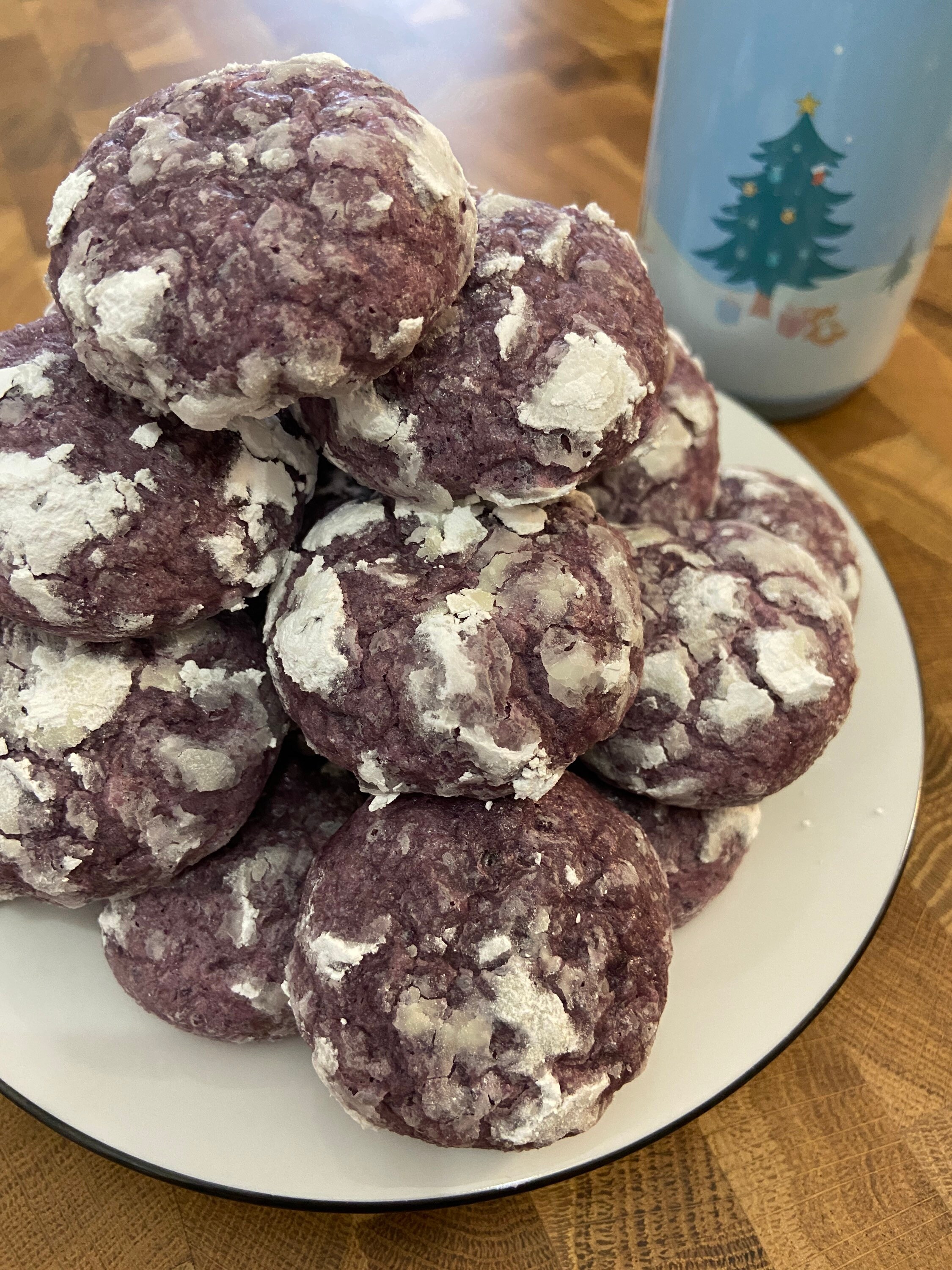 Ube Crinkle Cookies Etsy