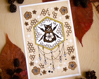 The Empress - 4x6 Art Print - Collectible Artwork for Nature and Tarot Lovers