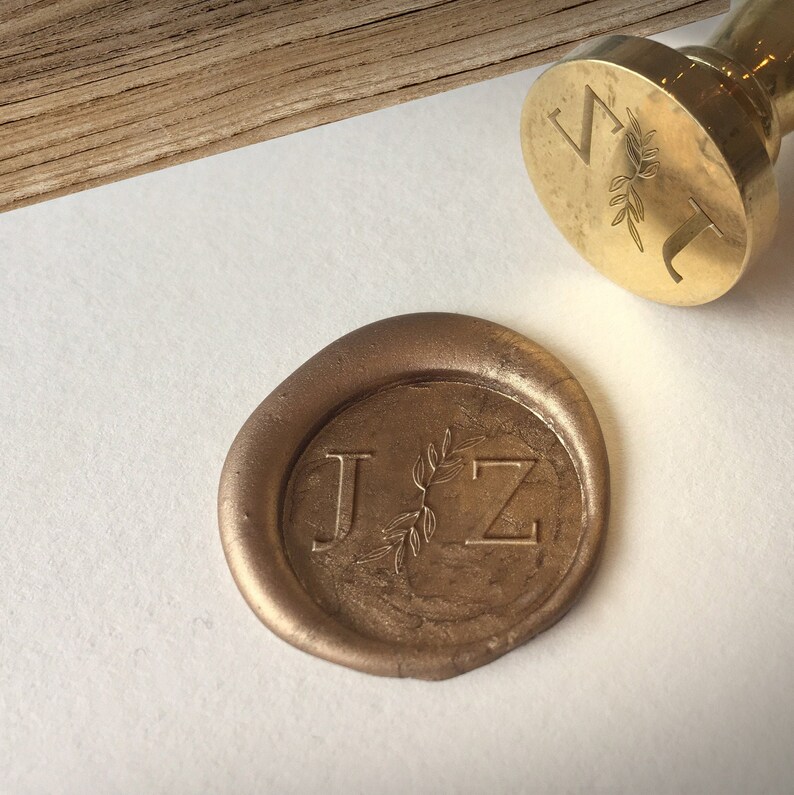 Custom Wax Seals for Envelopes - Personalized Self Adhesive Wax seals for Wedding Invitations - Wax Seal Stamps - Letter Seals 