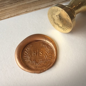 Custom Letter Wax Seals - Personalized Self Adhesive Wax seals for Wedding Invitations - Gold Wax Seal Stamps - Invitation Seals