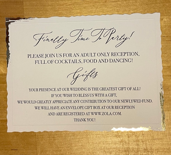 RSVP Cards for Wedding Details Card Invitation Insert Etsy