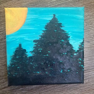 Nature Painting Paintings on Canvas Tree Painting