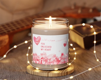 Personalisiertes Geschenk für sie, Valentinstag Geschenk, personalisierte Kerze, Valentinstag Geschenk, Valentinstag Geschenk, personalisierte Kerze