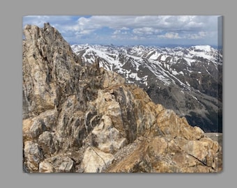 Natur Leinwand Wandkunst: Landschaft Leinwand Berg Leinwand Wandkunst