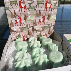 Christmas Soap Gift, Goat milk soap, homemade soap, natural soap bars, holiday soap gift, Christmas Soap, Christmas Soap Favors
