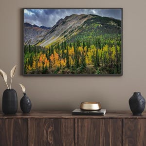 Berg Drucke, Berg Wandkunst, Ouray Colorado Kunst, Colorado Drucke, Colorado Wandkunst