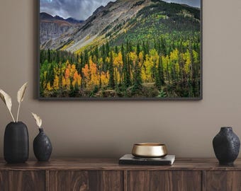Berg Drucke, Berg Wandkunst, Ouray Colorado Kunst, Colorado Drucke, Colorado Wandkunst