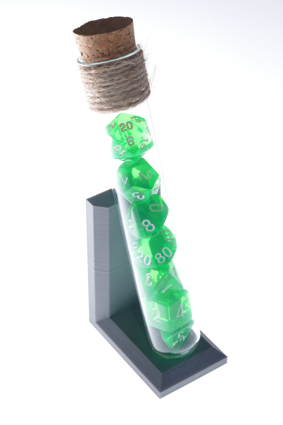 Dice Potion Vial Display Etsy