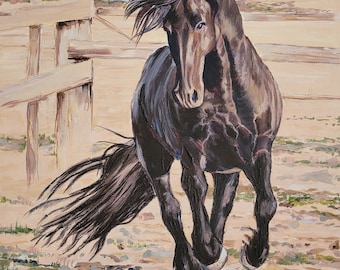 Hand Drawn Oil Painting, Custom Landscape Original Oil Painting On Canvas From Photo, Oil Painting Family Portrait Drawing, Pet Portrait