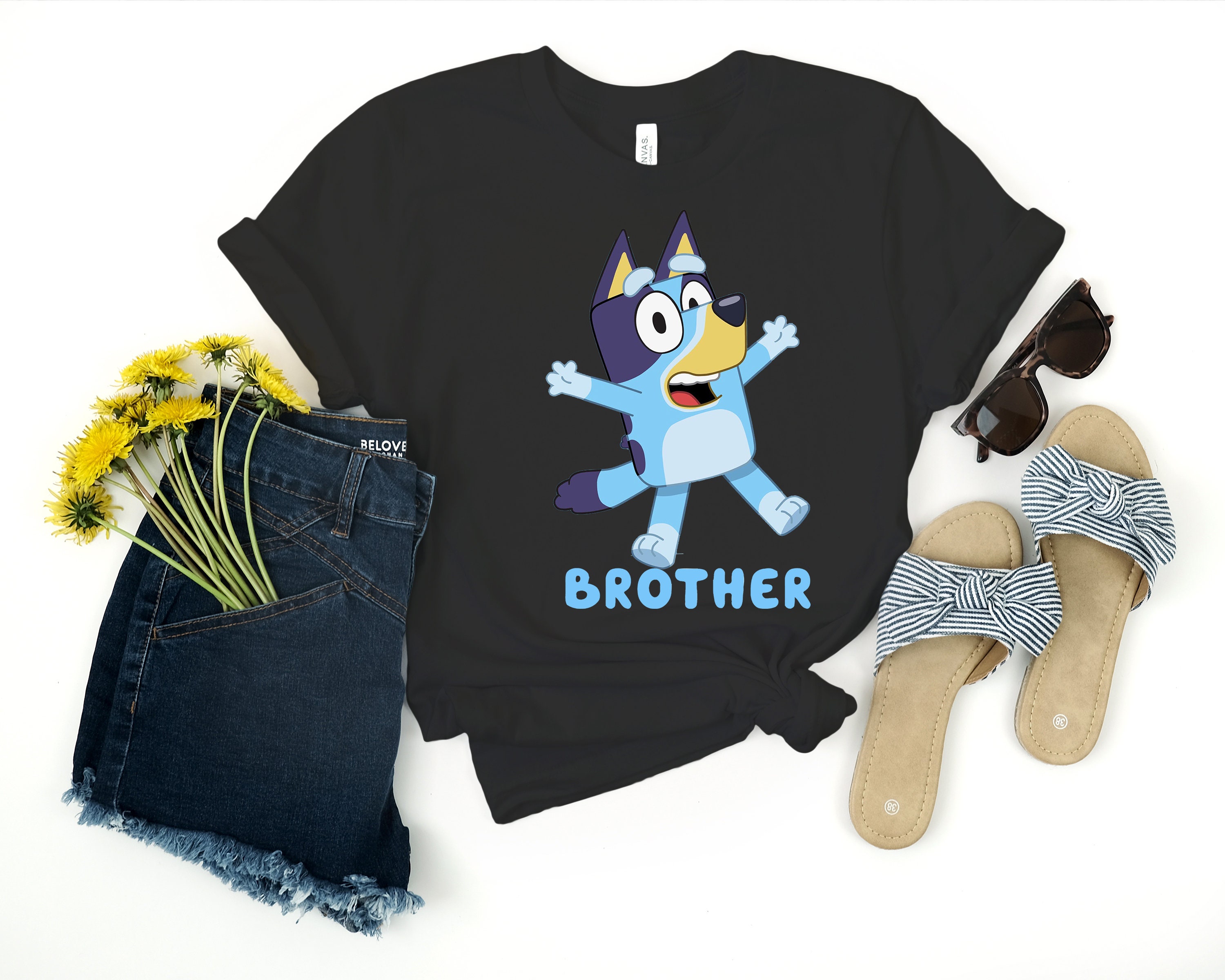 Bluey Sister Shirt Bluey Brother ShirtBluey Shirt Bingo | Etsy