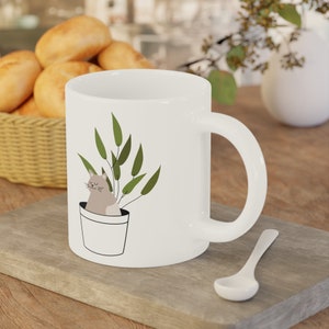 Custom Black Coffee Mug 15 Oz or 11 Oz Size, Personalized Custom Picture Text 20oz Size White Ceramic Mug, Customized Large Mug, Jumbo Mug 20 Oz-White Mug