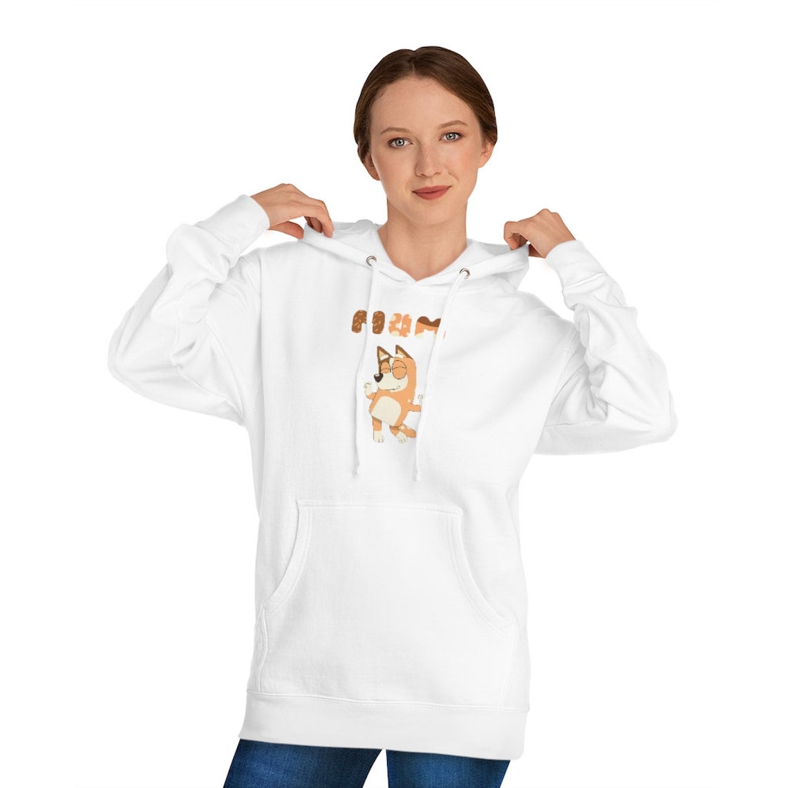 Bluey Mum Hoodie Birthday Bluey Hoodie Bluey Adults Bluey Etsy