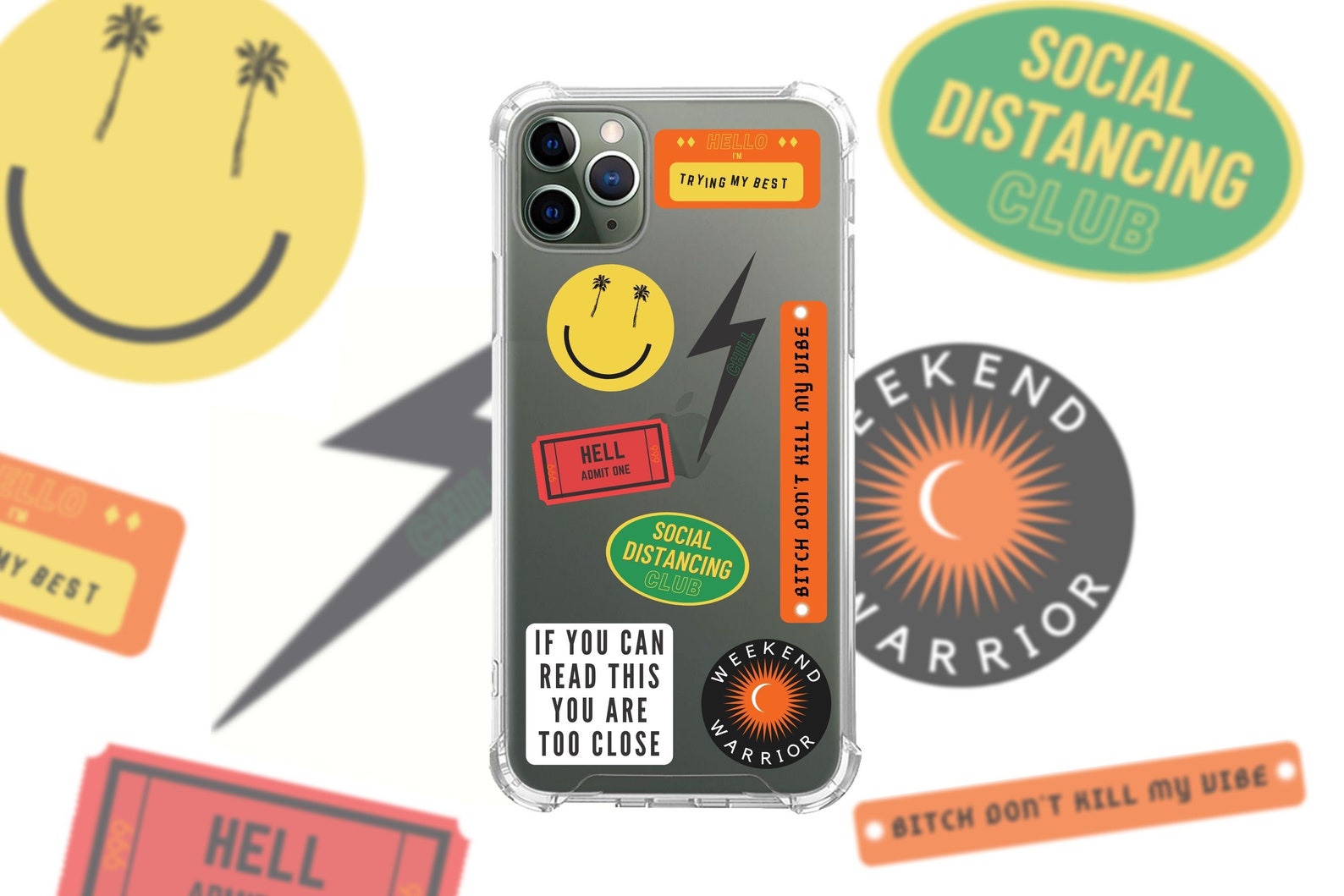 phone pocket sticker