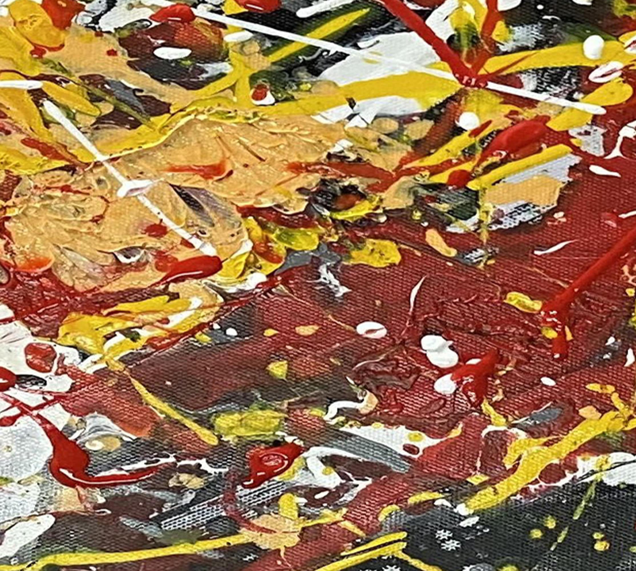 POLLOCK、No 151948:RedGrayWhiteYellow