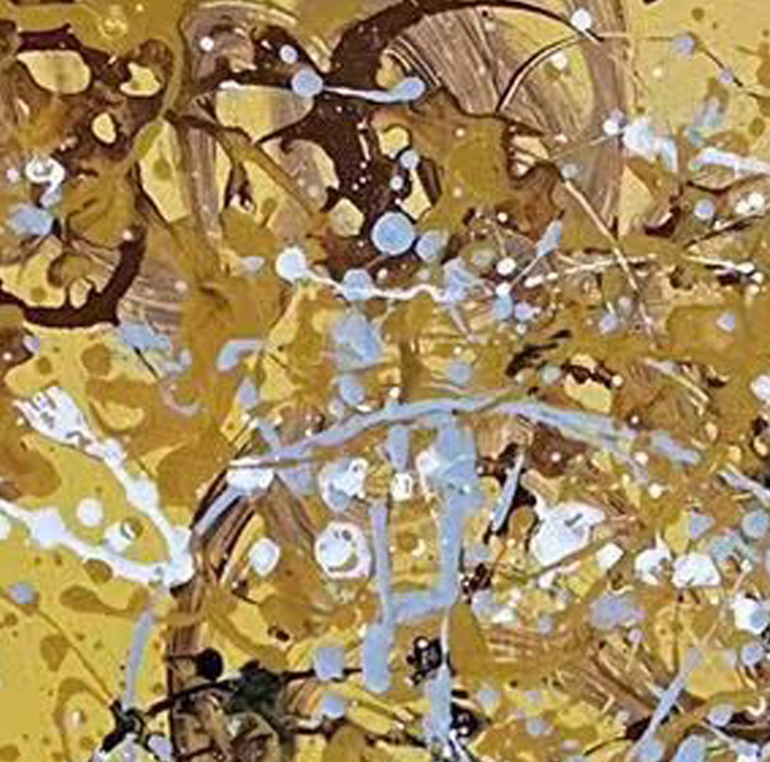Abstraktes Kunstwerk „Free Form" Von Jackson