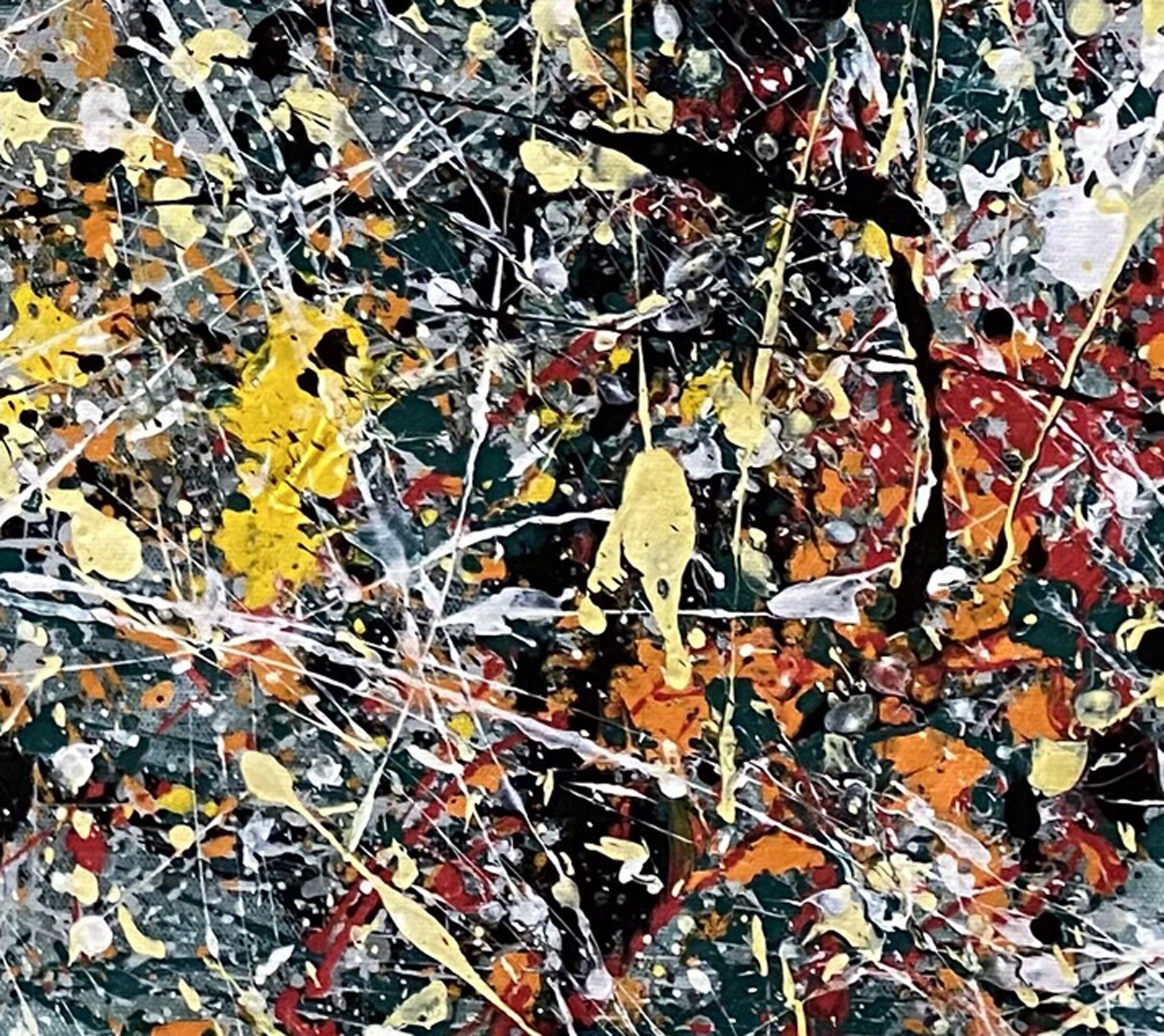 ジャクソン・ポロック 抽象絵画ウォールアート Amazon.co.jp: Jackson Pollockジャクソン・ポロック画家の作品