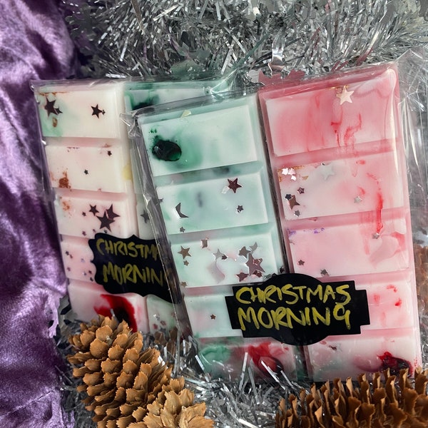 5 for 15 - CHRISTMAS BUNDLE, Festive Wax Melts UK - Highly Scented Handmade, Natural ,Vegan, Cruelty Free, Luxury Fragrance, Holiday Season
