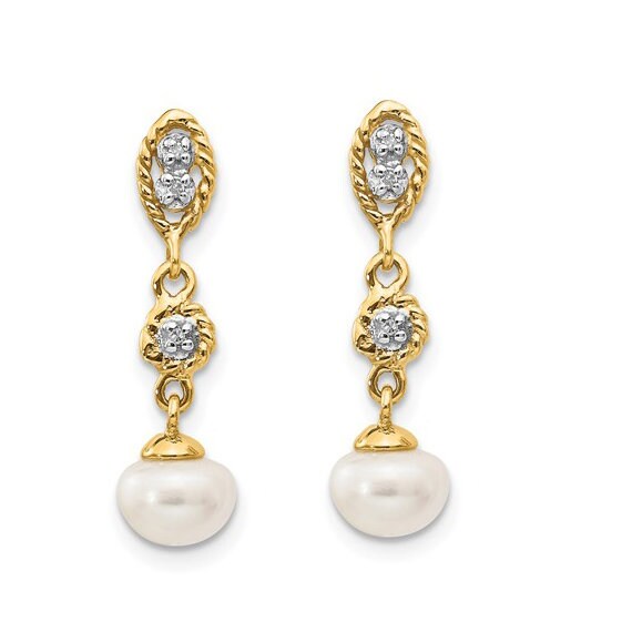 14k Dangle Earrings - Etsy 14k Dangle Earrings - Etsy
