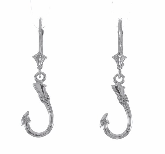 dangling fish hooks & hook wall hanging | Black Steel The fish hook plant looks best in hanging baskets as well as pots hung on walls The Best Sea Fishing Hooks