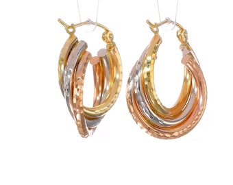 Boucles d'oreilles de 3/4 po.