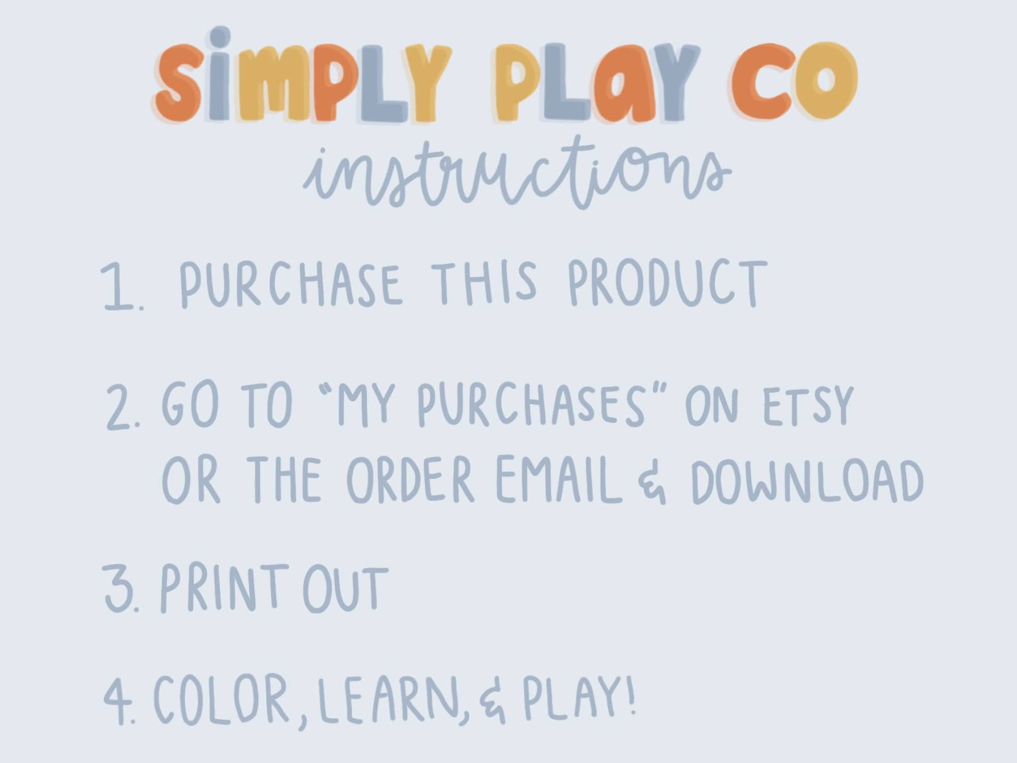 My Favorite Things Printable Online Learning Worksheet | Etsy