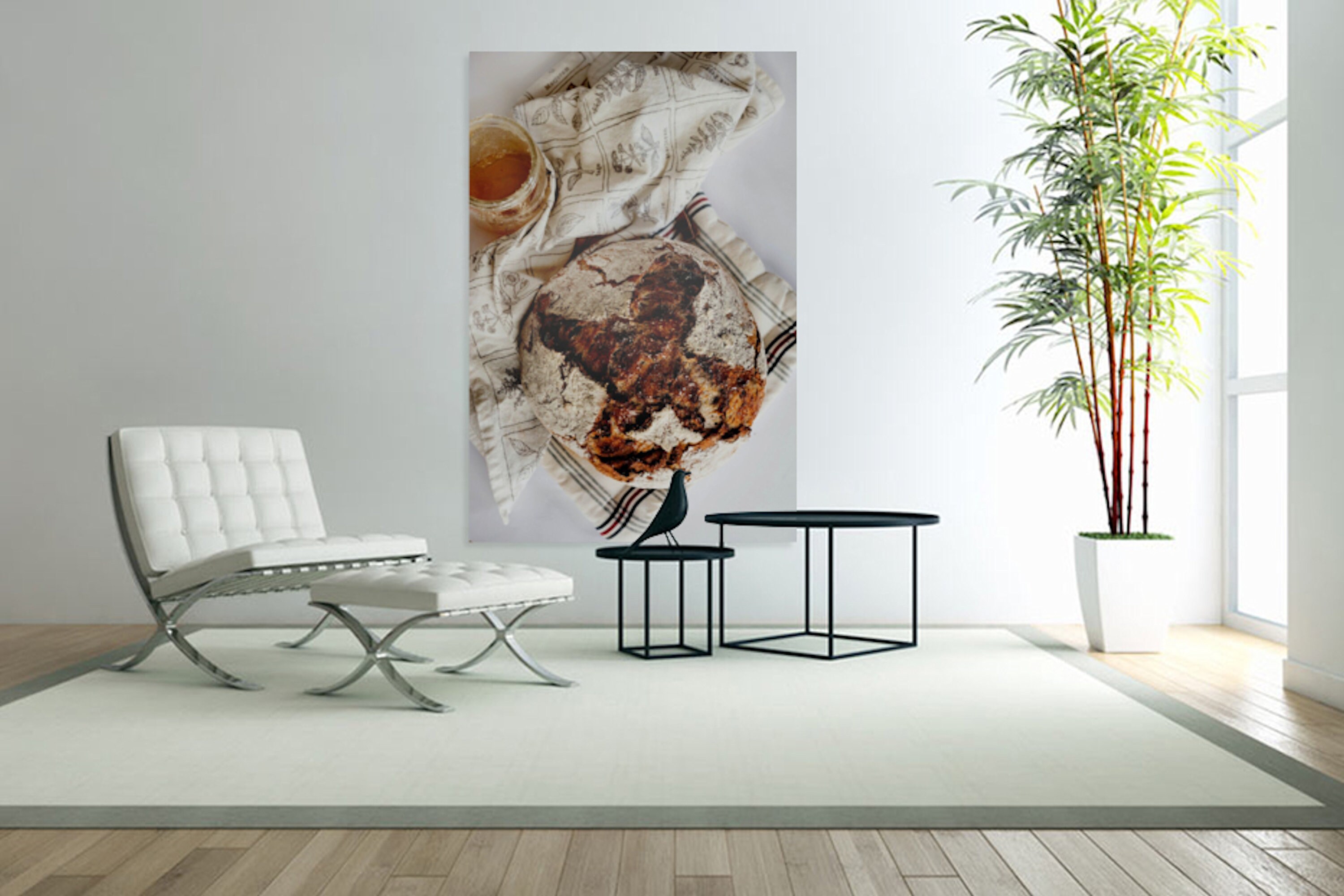 Hot Cross Bun Cupcake Cake and Honey Downloadable Wall Art Print Instant Downloads of Printable ...