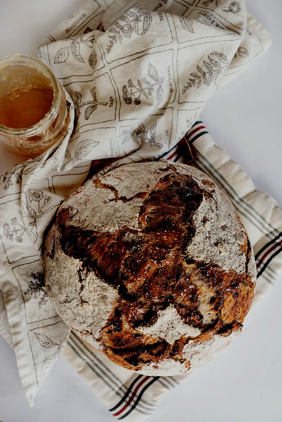 Hot Cross Bun Cupcake Cake and Honey Downloadable Wall Art Print Instant Downloads of Printable ...