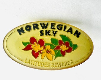 Norwegian Sky Cruise Ship Latitudes Pin