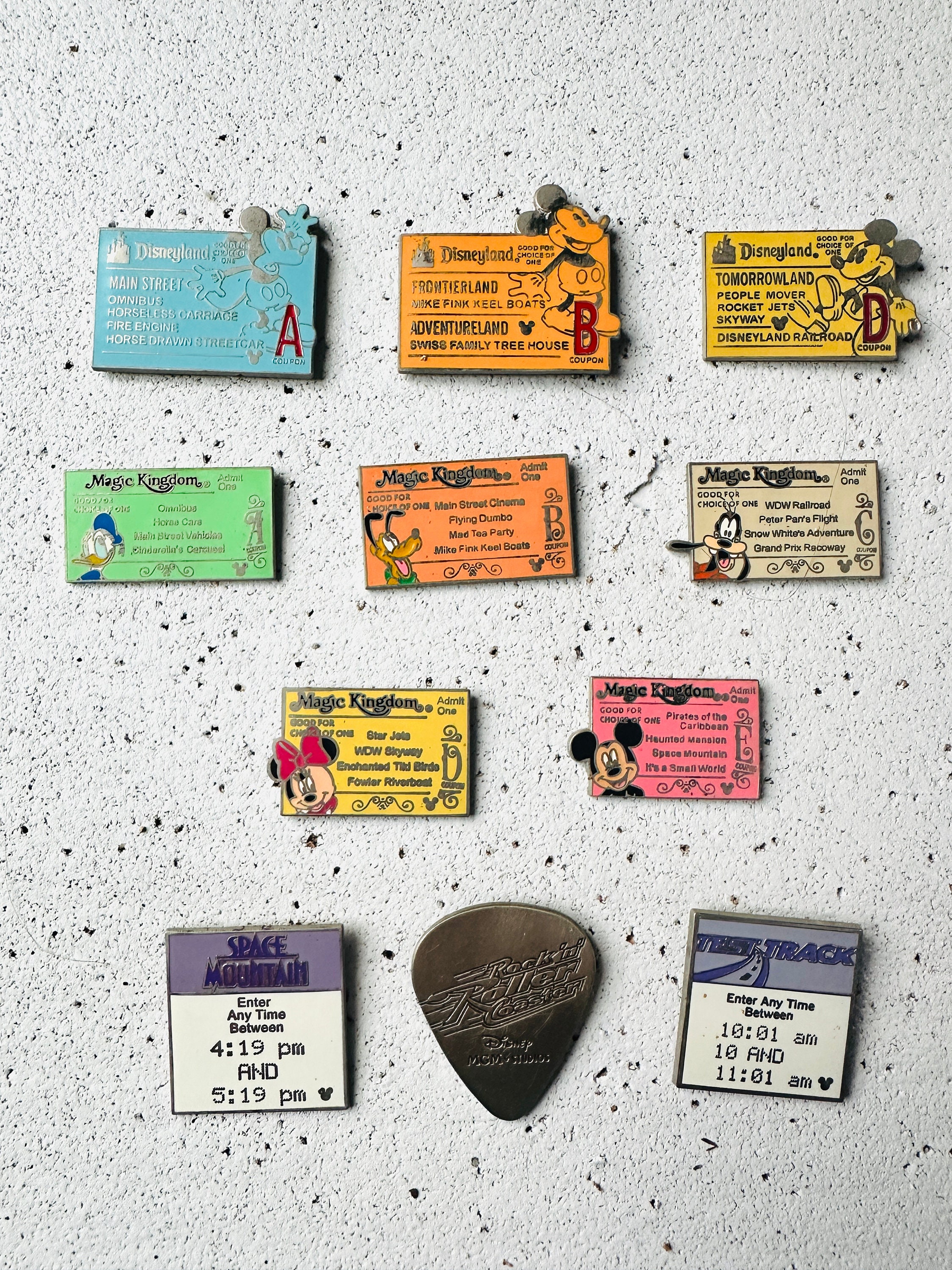Disney Pins for Trading Make Into Jewelry or Needle Minder