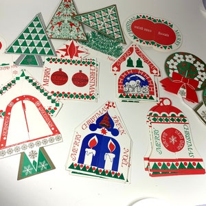 Vintage 70s 3d Popup Christmas Cards Bilingual English French