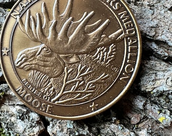 North American Hunting Club Medallion Moose
