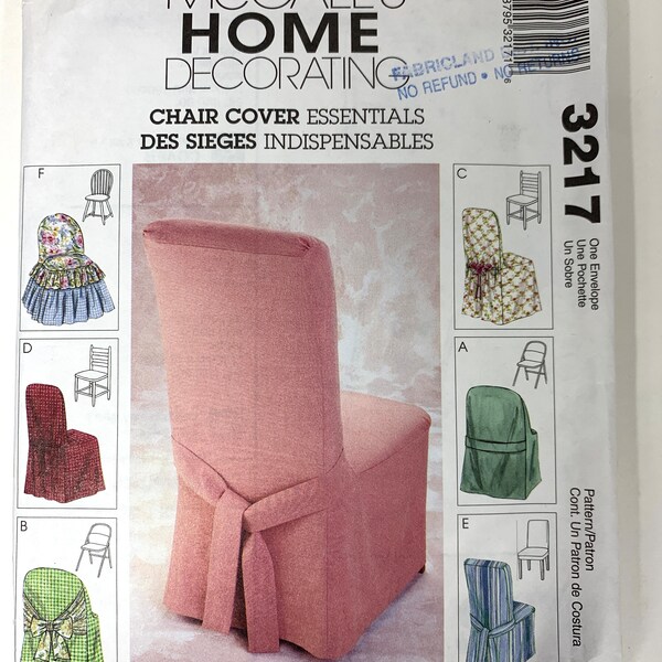 Chair Cover Patterns Etsy