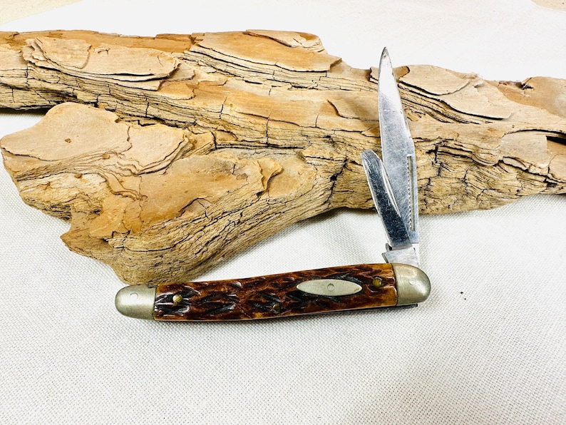 Vintage Wayne Japanese Pocket Knife Etsy