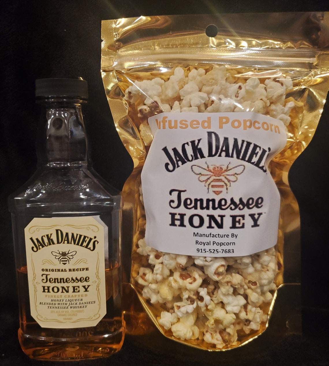 Liquor infused Popcorn Jack Daniels Tequila Coke Gourmet Etsy