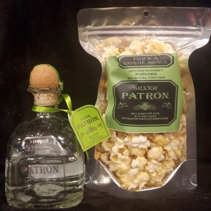 Patron Silver infused Popcorn