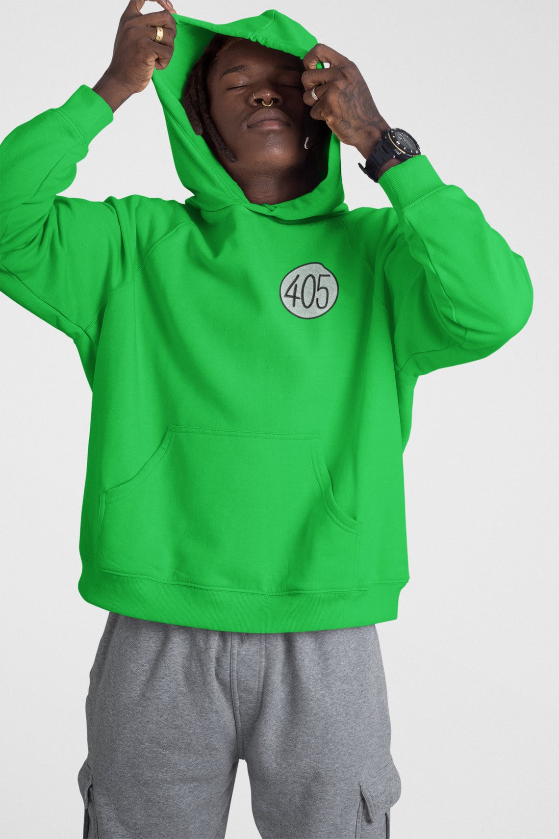 Embroidered Hunter X Hunter 405 Anime Hoodie Etsy