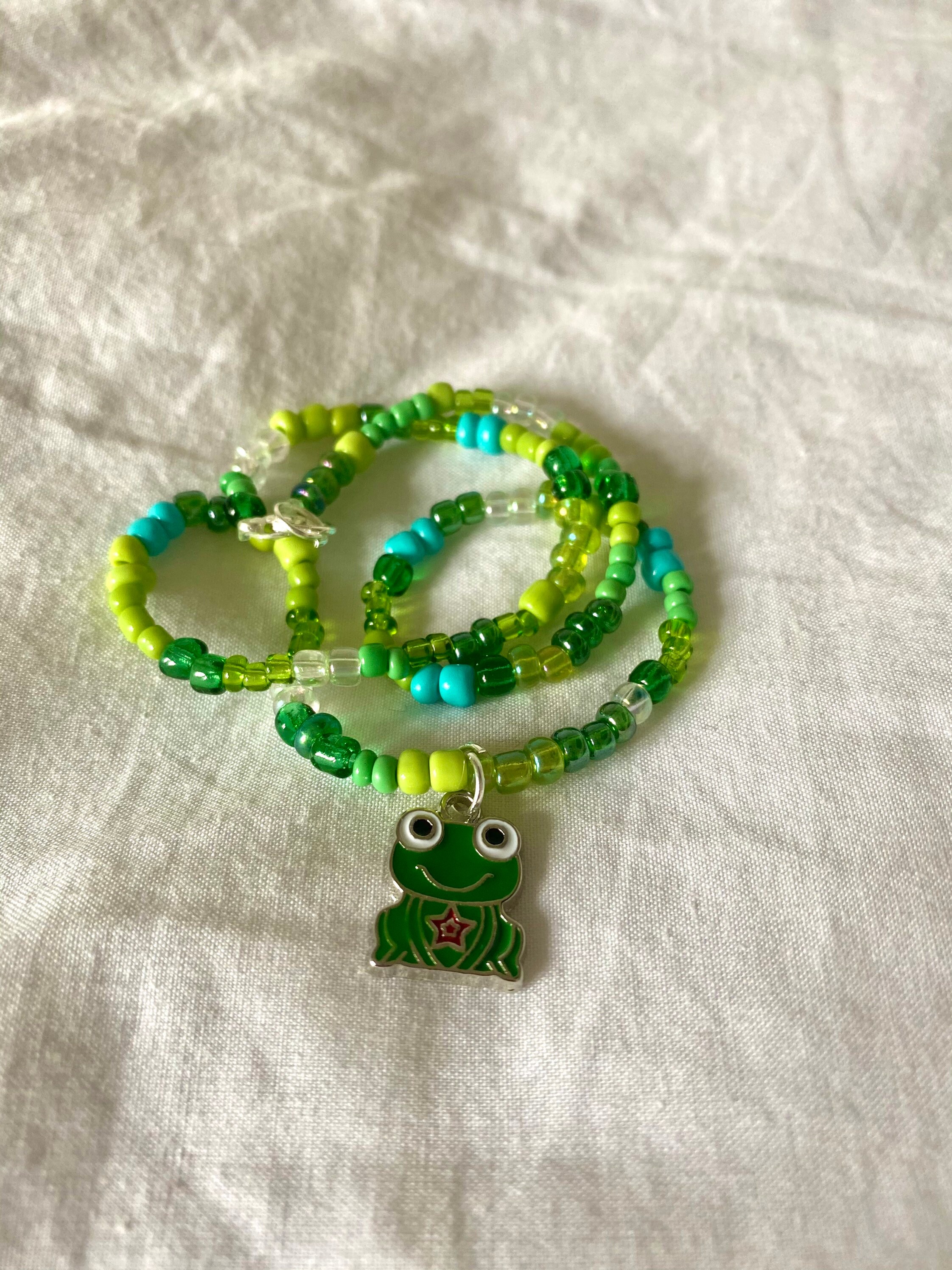 Frog necklace Etsy