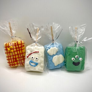 Toy Story themed rice krispy treats 1 dozen /Oreo and pretzel rods option available
