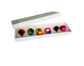 Gemstone Crayons Gift Set: Non-Toxic Recycled Crayons