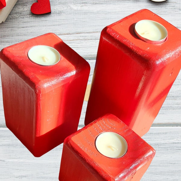 Rustic Candle Holder Etsy