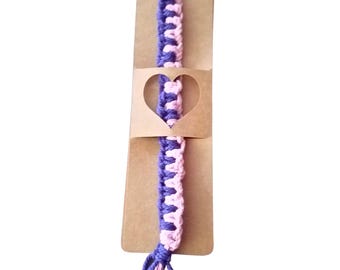 Macrame style Bookmarks: custom Book Lover Gift