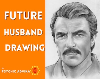 Future Husband Drawing+Free Description, Future Life Partner Drawing, Future Boyfriend Drawing, Soulmate Drawing.