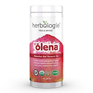Organic Hawaiian Red Turmeric Tea Chips - ‘ōlena